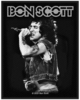 Bon Scott - Bon Scott - Patch - Unisex - zwart wit