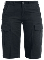 Brandit - Havannah Vintage Shorts - Korte broek - Vrouwen - zwart