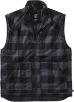 Brandit - Houthakkers bodywarmer - Vest - Mannen - zwart grijs