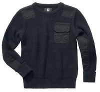 Brandit - Kids BW Pullover - Sweatshirt - Mannen - zwart