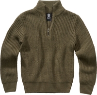 Brandit - Kids Marine Troyer - Sweatshirt - Mannen - olijf