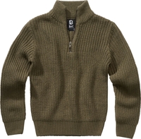 Brandit - Kids Marine Troyer - Sweatshirt - Mannen - olijf