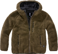 Brandit - Kids Teddyfleecejacket - Jas - Mannen - olijf