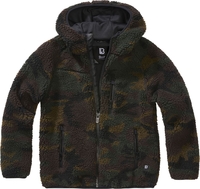 Brandit - Kids Teddyfleecejacket - Jas - Mannen - woodland