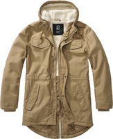 Brandit - Marsh Lake Teddyparka - Parka - Mannen - camel