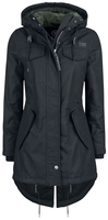 Brandit - Mash Lake Parka Girls - Parka - Vrouwen - zwart