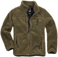 Brandit - Teddy Fleece Jacke - Tussenseizoensjas - Mannen - olijf