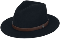 Brixton - Messer Fedora - Hoed - Unisex - zwart