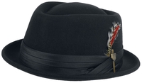 Brixton - Stout Pork Pie - Hoed - Unisex - zwart