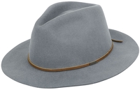 Brixton - Wesley Fedora - Hoed - Unisex - grijs