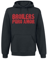 Broilers - Puro amor - Trui met capuchon - Mannen - zwart