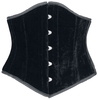 Burleska - Sexy Waspie Waist Cincher - Onderborstkorset - Vrouwen - zwart