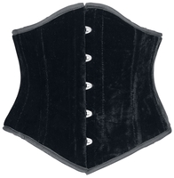 Burleska - Sexy Waspie Waist Cincher - Onderborstkorset - Vrouwen - zwart
