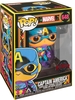 Captain America - Black Light - Captain America Vinyl Figuur 648 - Funko Pop! - Unisex - multicolor