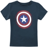 Captain America - Kids - Shield - T-shirt - Unisex - navy