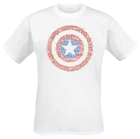 Captain America - Super Soldier - T-shirt - Mannen - wit