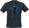 Captain America - Winter Soldier - T-shirt - Mannen - zwart