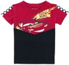 Cars - Lightning McQueen - T-shirt - Unisex - rood zwart