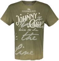 Cash,  Johnny - American Legend Army - T-shirt - Mannen - kaki