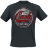 Cash,  Johnny - Original Rock n Roll Red/Grey - T-shirt - Mannen - zwart