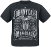 Cash,  Johnny - Outlaw Music - T-shirt - Mannen - zwart