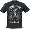 Cash,  Johnny - The Man In Black - T-shirt - Mannen - zwart
