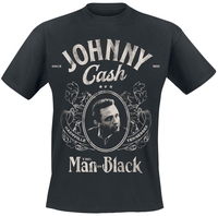 Cash,  Johnny - The Man In Black - T-shirt - Mannen - zwart