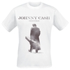 Cash,  Johnny - Walking Guitar - T-shirt - Mannen - wit