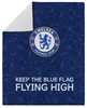 Chelsea FC - Behaaglijke fleecedeken - Dekens - Unisex - blauw wit