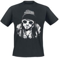 Cobain,  Kurt - One Colour - T-shirt - Mannen - zwart