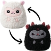 Corimori - Cuddly Sheep - Belle-Bapho (omkeerbaar knuffeldier) - Pluchen figuur - Unisex - wit zwart