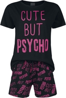 Cute But Psycho - - Pyjama - Vrouwen - meerkleurig