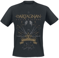 dArtagnan - Feuer & Flamme - T-shirt - Mannen - zwart