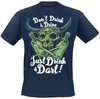 Darts - Just Drink And Dart - T-shirt - Mannen - navy
