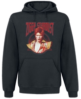 David Bowie - Ziggy Stardust - Trui met capuchon - Mannen - zwart