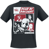 Dead By Daylight - Retro VHS Trapper - T-shirt - Mannen - zwart