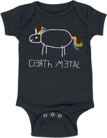 Death Metal - Kids - Death Metal - Body - Unisex - zwart