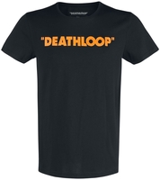 Deathloop - Logo - T-shirt - Mannen - zwart