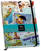 Disney - Vintage Posters - A5 Kalenderbuch 2023 - Kalenderboek - Unisex - meerkleurig