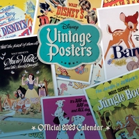 Disney - Vintage Posters Wandkalender 2023 - Muurkalender - Unisex - meerkleurig