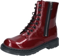 Dockers by Gerli - Schnürboots - Laars - Vrouwen - donkerrood