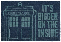 Doctor Who - Tardis - Deurmat - Unisex - blauw lichtblauw