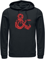 Dungeons and Dragons - DnD HeartFill - Trui met capuchon - Mannen - zwart