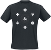 Dungeons and Dragons - Dungeons and Dragons - T-shirt - Mannen - zwart