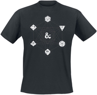 Dungeons and Dragons - Dungeons and Dragons - T-shirt - Mannen - zwart