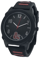 Dungeons and Dragons - Dungeons and Dragons Logo - Polshorloges - Mannen - zwart rood
