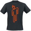 Eilish,  Billie - Fire Blohsh - T-shirt - Mannen - zwart