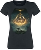 Elden Ring - Cover - T-shirt - Vrouwen - zwart
