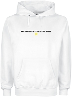 Electric Callboy - My Workout Smile - Trui met capuchon - Mannen - wit