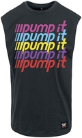Electric Callboy - Pump It 2.0 Multi Colour - Tanktop - Mannen - zwart
